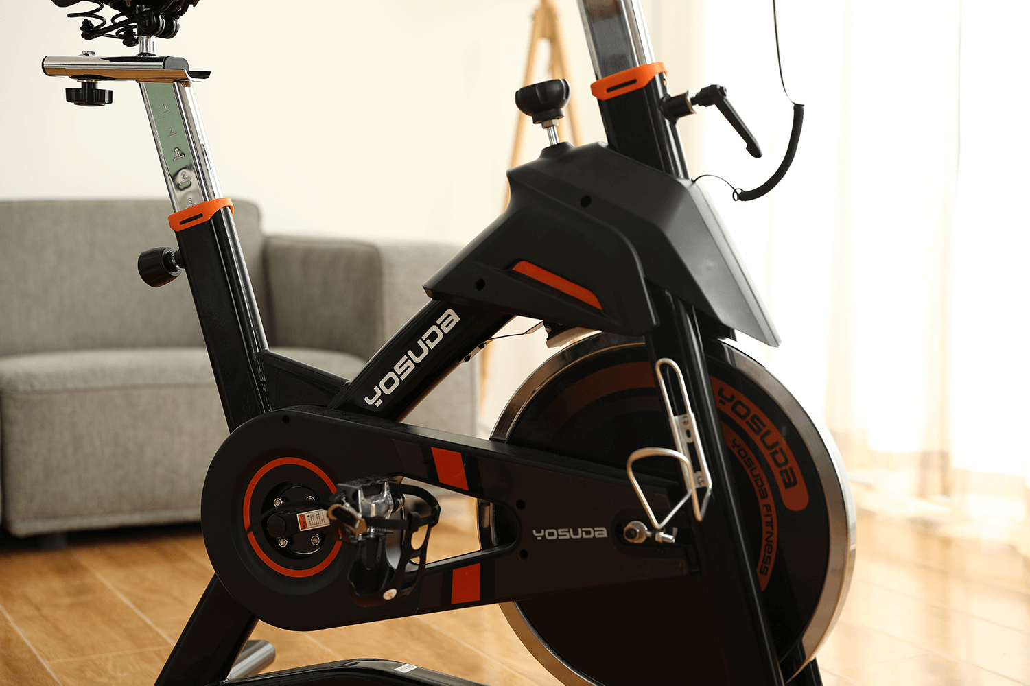Belt driven stationary bike hotsell
