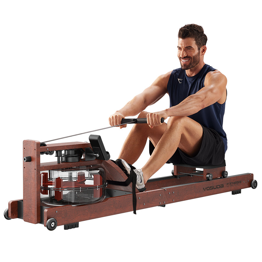 YOSUDA Wooden Water Resistance Rowing Machine – Yosuda Bikes