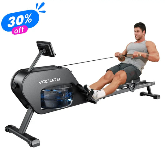 YOSUDA Water-Magnetic Resistance Rowing Machine