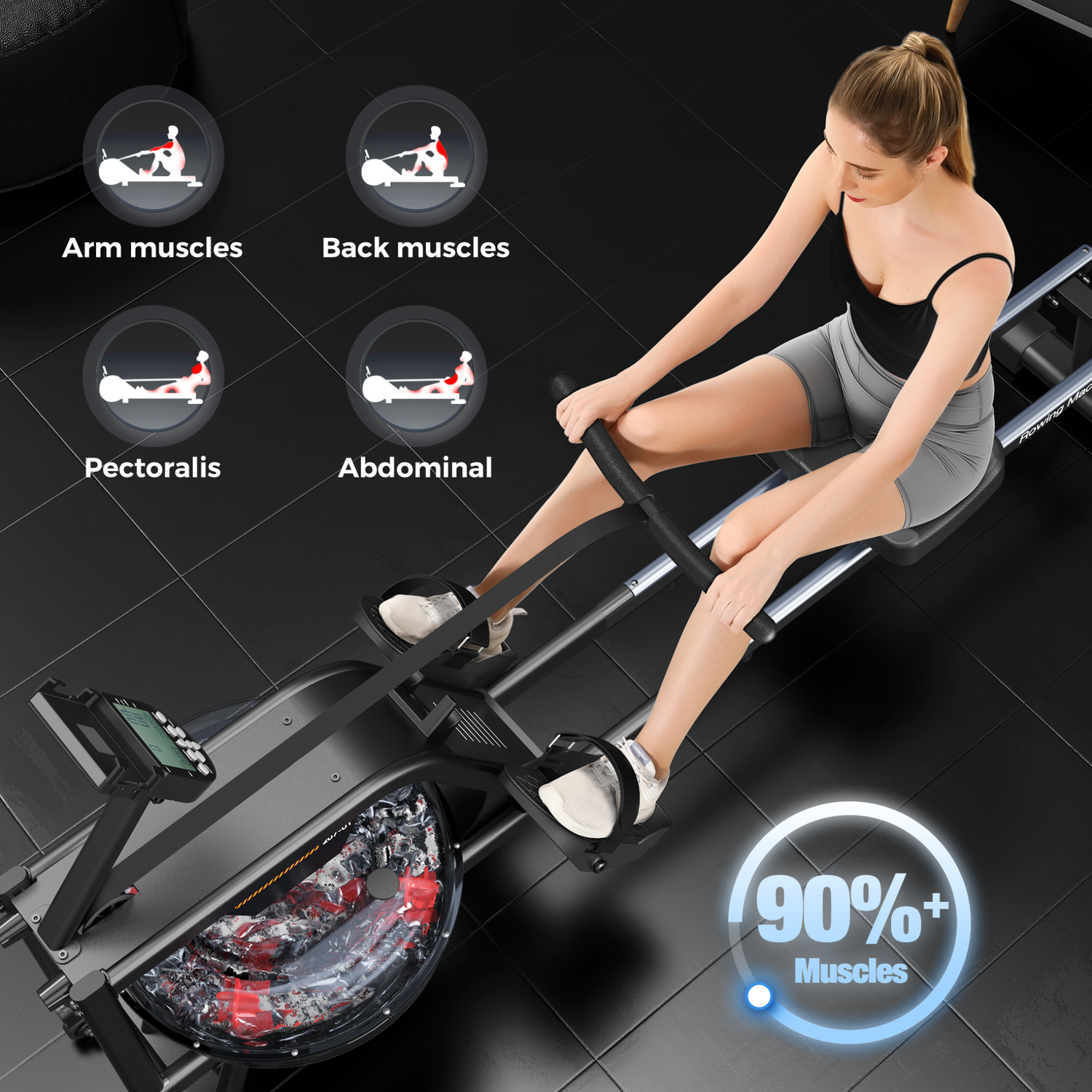 Nordictrack water rowing machine hot sale