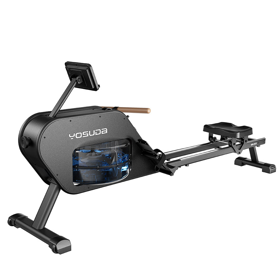 Recumbent exercise bike and rowing online machine