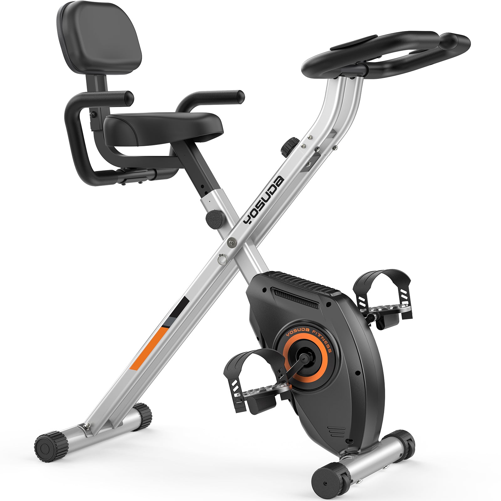 Heavy duty best sale folding exercise bike