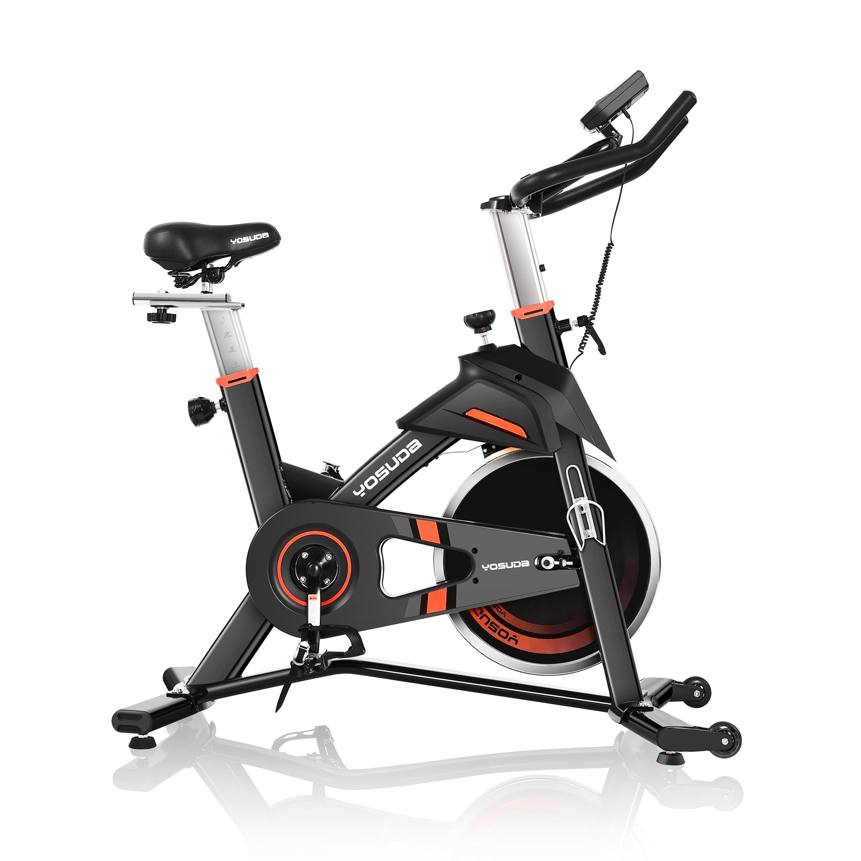 330 LBS Capacity Home Exercise Bike YOSUDA Indoor Stationary Bike