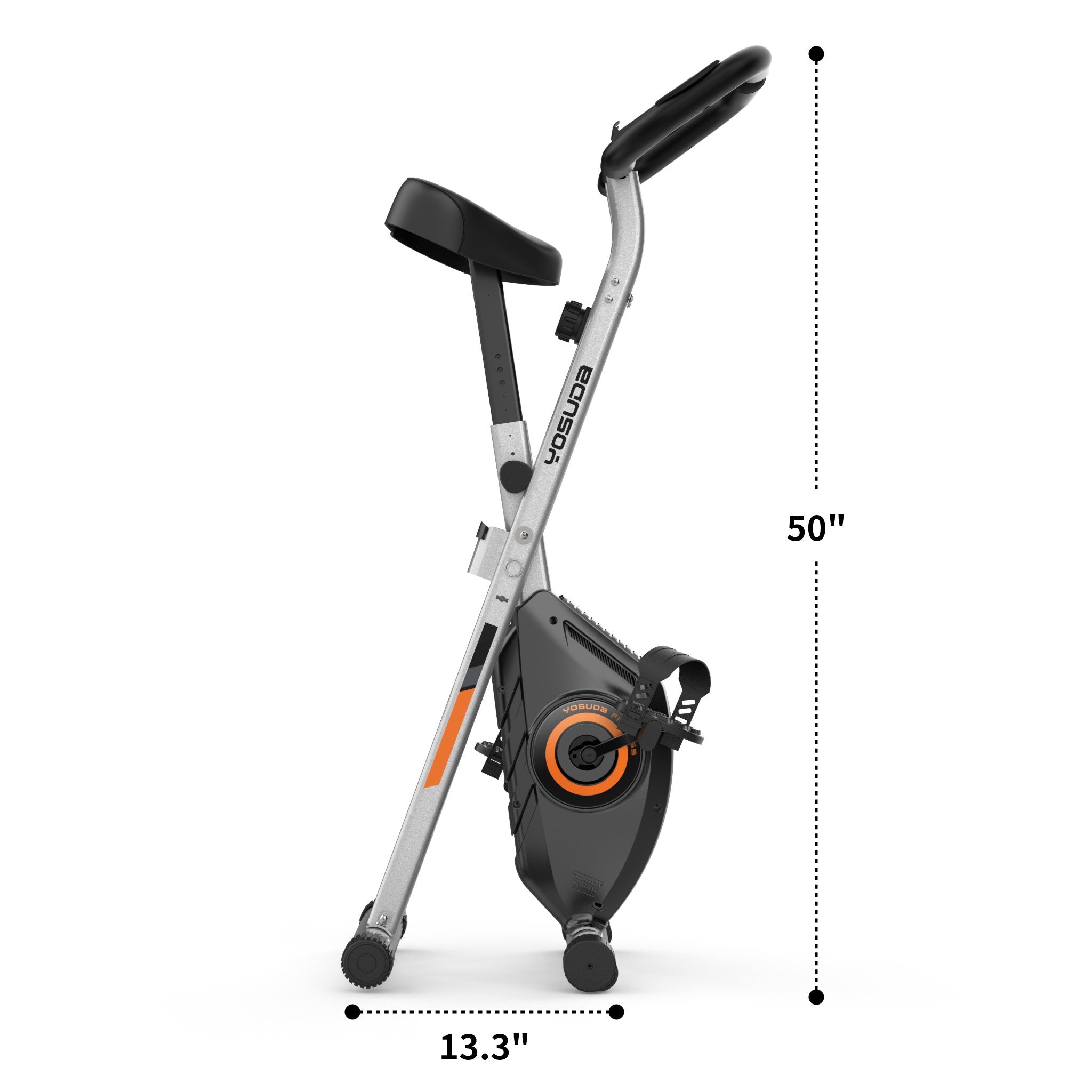 Ideer life magnetic foldable store exercise bike